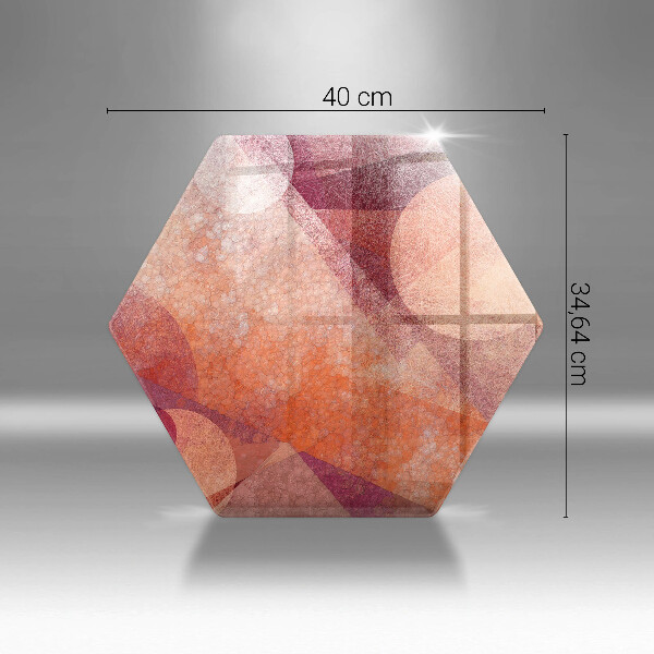 Skleněná krájecí deska Abstraktní umění