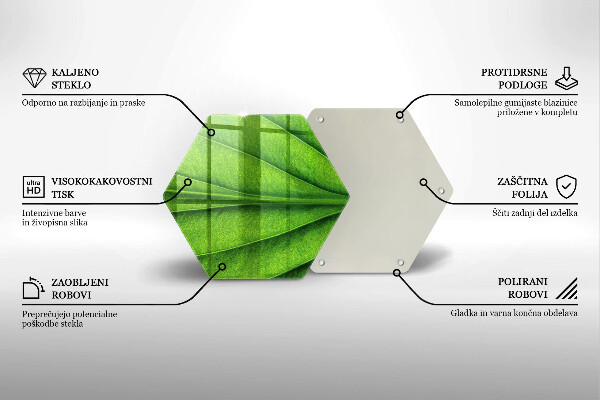 Skleněná deska do kuchyně Přírodní žilní list