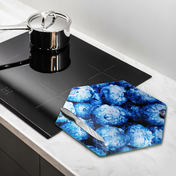 Skleněná deska do kuchyně Šťavnaté borůvky