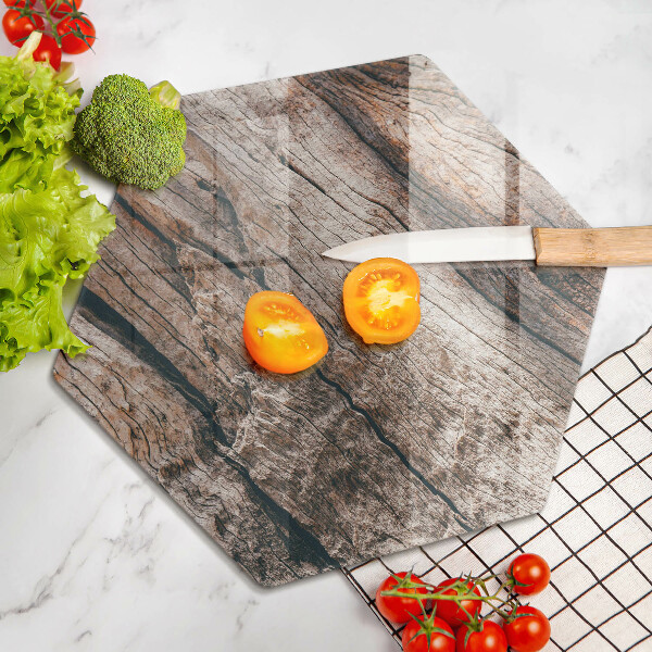 Skleněná deska do kuchyně Dřevěná konstrukce