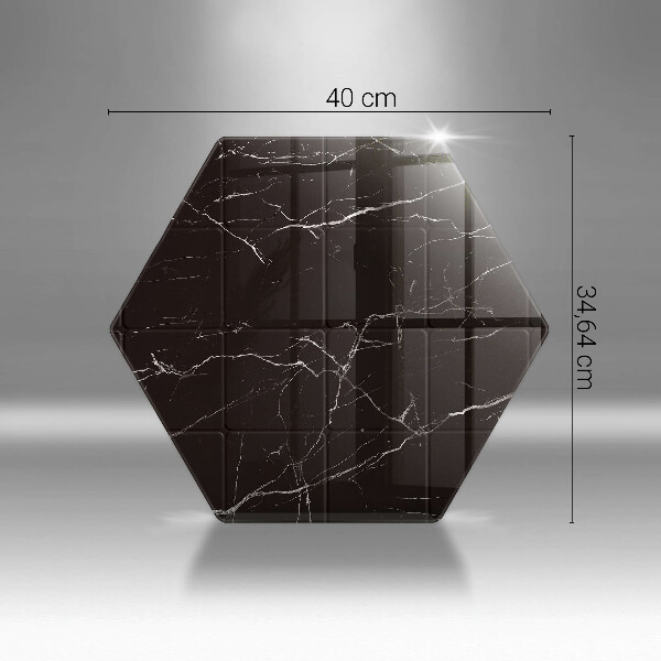 Skleněná krájecí deska Mramorové dlaždice