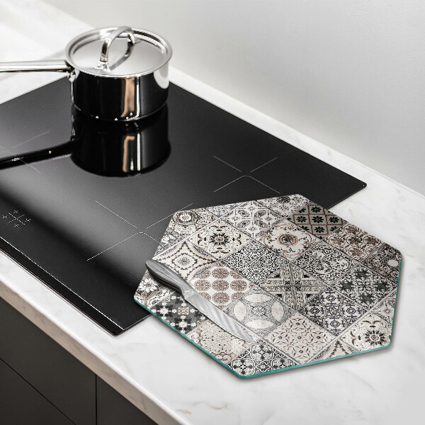 Skleněná deska do kuchyně Dekorativní dlaždice