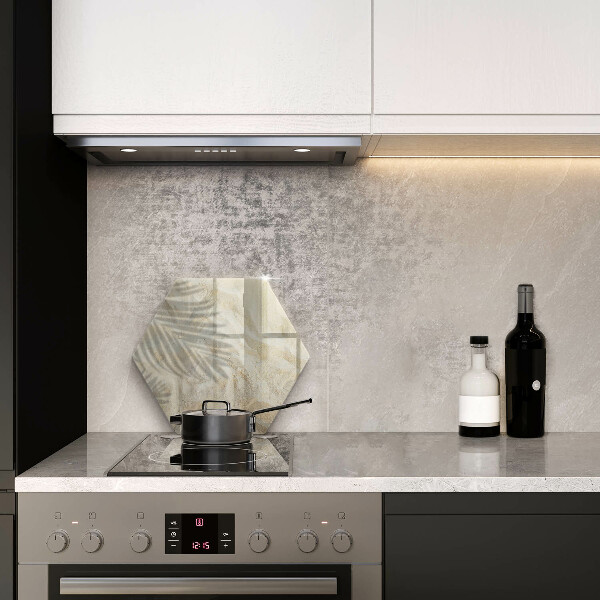 Skleněná krájecí deska Palmové listy a písek