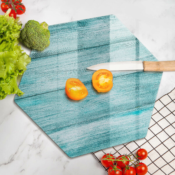 Skleněná krájecí deska Vintage dřevěné desky