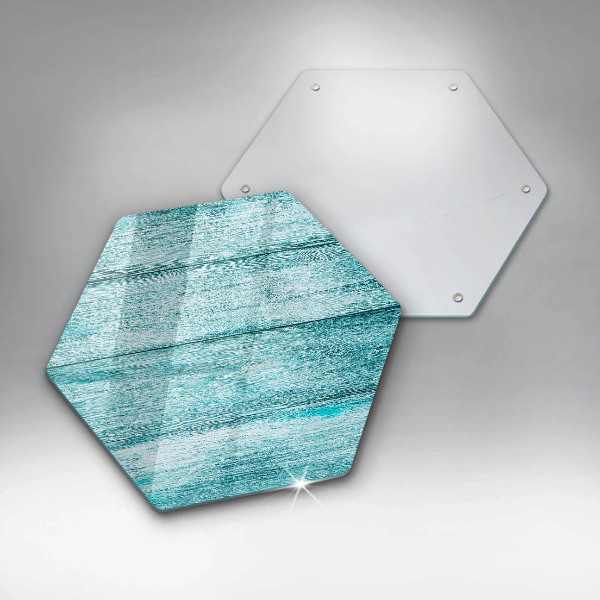 Skleněná krájecí deska Vintage dřevěné desky