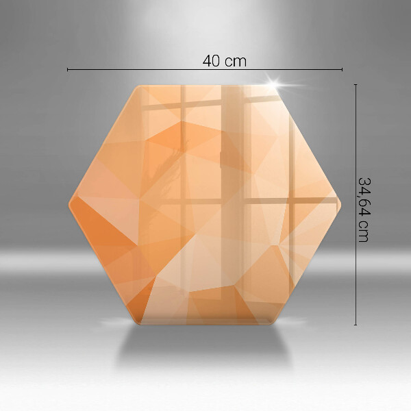 Skleněná krájecí deska Geometrické pozadí