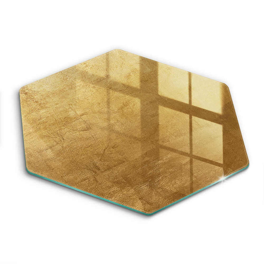 Skleněná deska do kuchyně Zlatá textura pozadí
