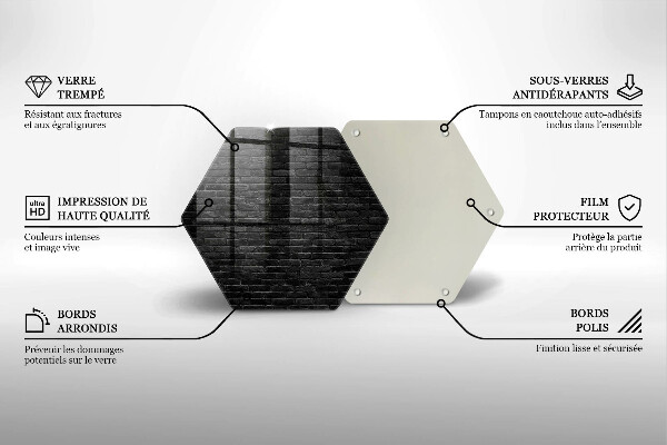 Skleněná deska do kuchyně Zeď cihlová zeď