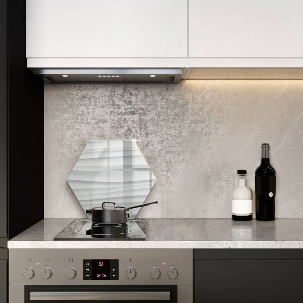 Skleněná deska do kuchyně Moderní struktura