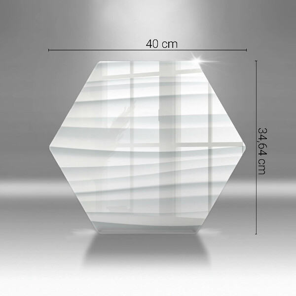 Skleněná deska do kuchyně Moderní struktura