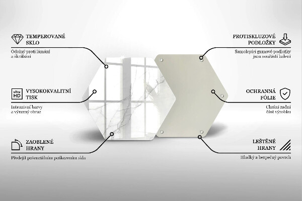 Skleněná krájecí deska Mramorové kamenné pozadí