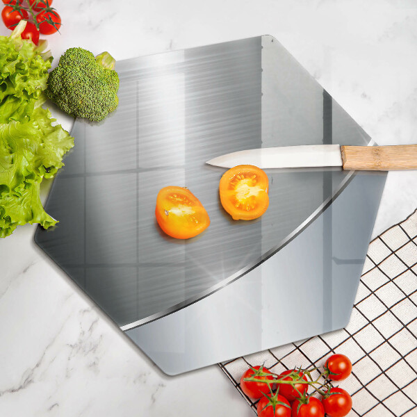 Skleněná deska do kuchyně Kovový abstrakce vzor