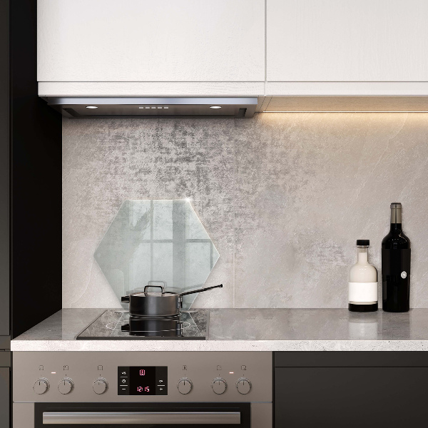 Skleněná deska průhledná do kuchyně 40 cm