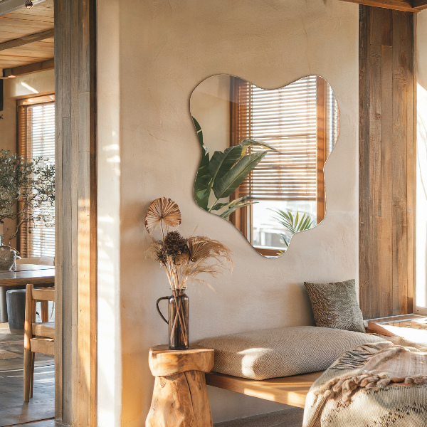 Zrcadlo skvrna atypické 77x77 cm