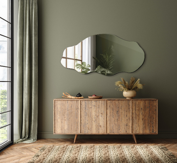 Nepravidelné zrcadlo skvrna 50x100