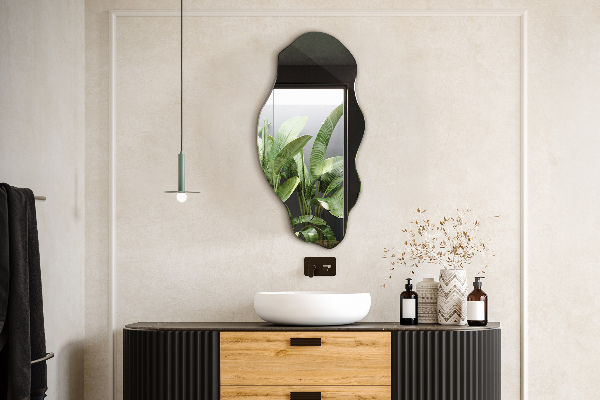 Nepravidelné zrcadlo skvrna 50x100