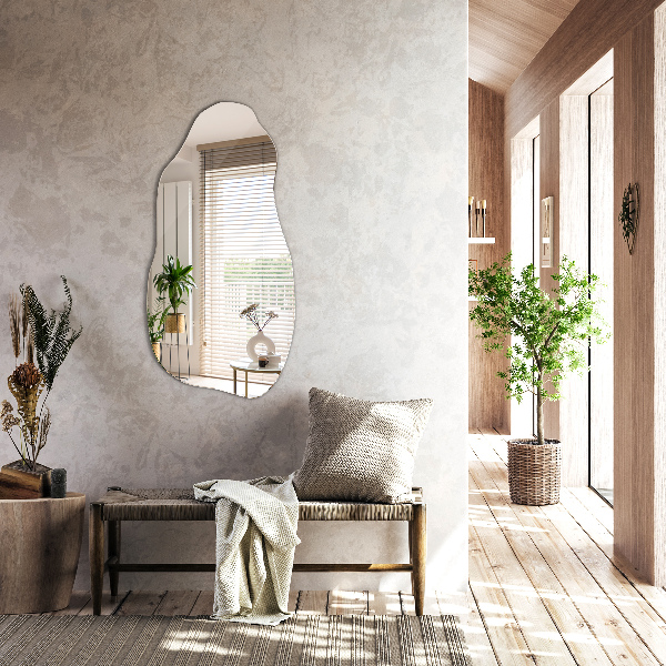 Atypické zrcadlo stylový doplněk bez rámu 45x90