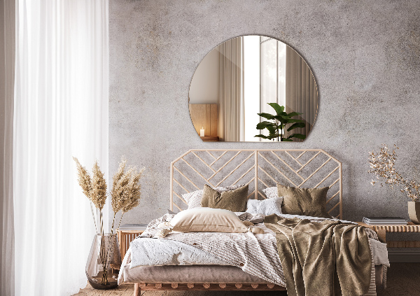 Zrcadlo s komolým kruhem 70x80 cm