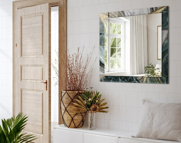 Zrkadlo rám s potlačou Abstraktní geometrické vzory