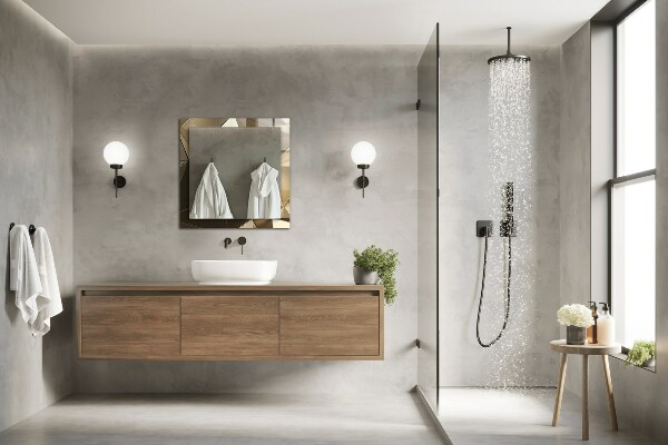 Dekoračné zrkadlo Geometrické tvary