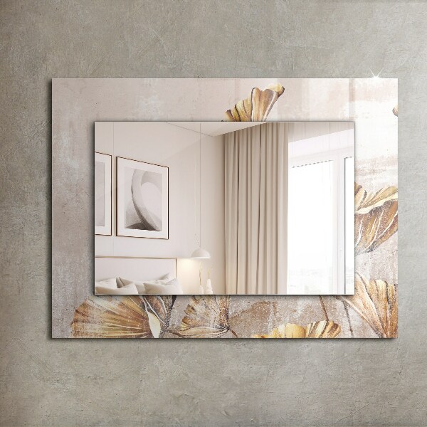 Zrkadlo s potlačeným rámom Vintage květiny