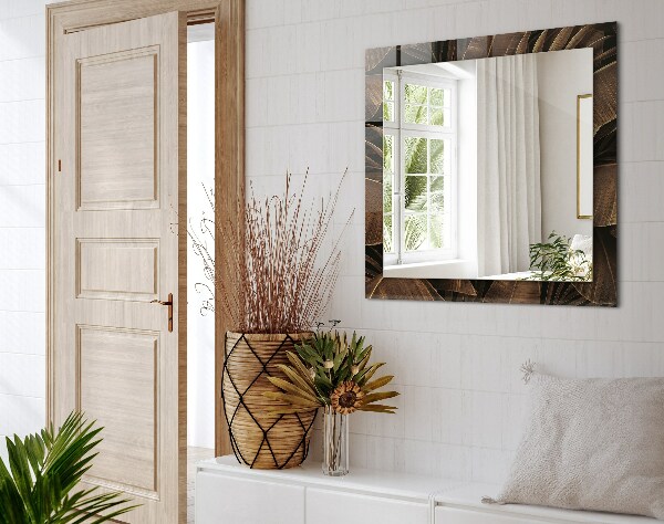 Dekoračné zrkadlo na stenu Tropické listy