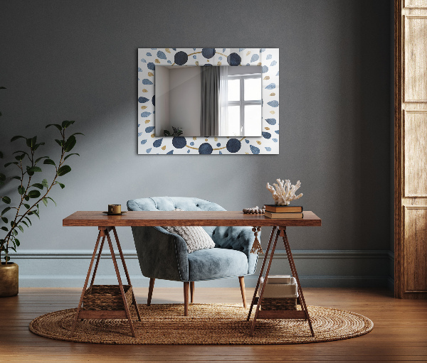 Dekoračné zrkadlo na stenu Abstraktní vzor mandaly