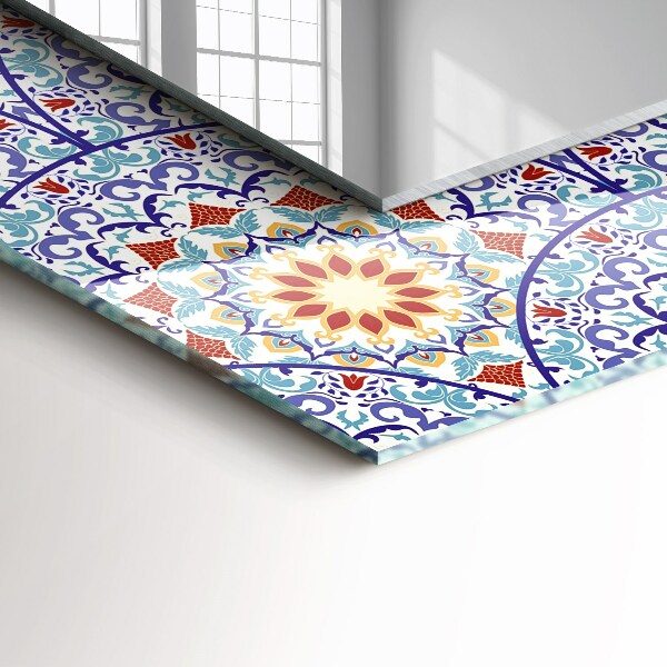 Zrkadlo rám s potlačou Mandaly