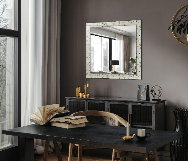 Ozdobné zrkadlo Vzor listových květů