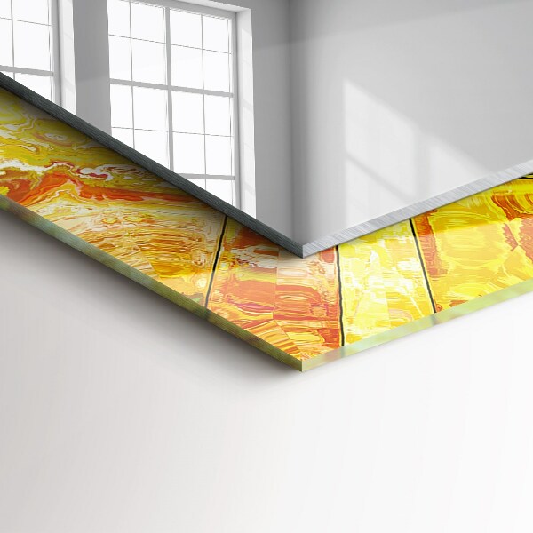 Dekoračné zrkadlo Barevná abstraktní mozaika