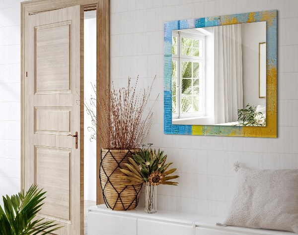Ozdobné zrkadlo Abstraktní olejomalba