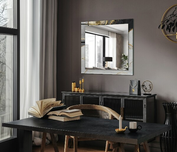 Dekoračné zrkadlo Abstraktní zlaté umění