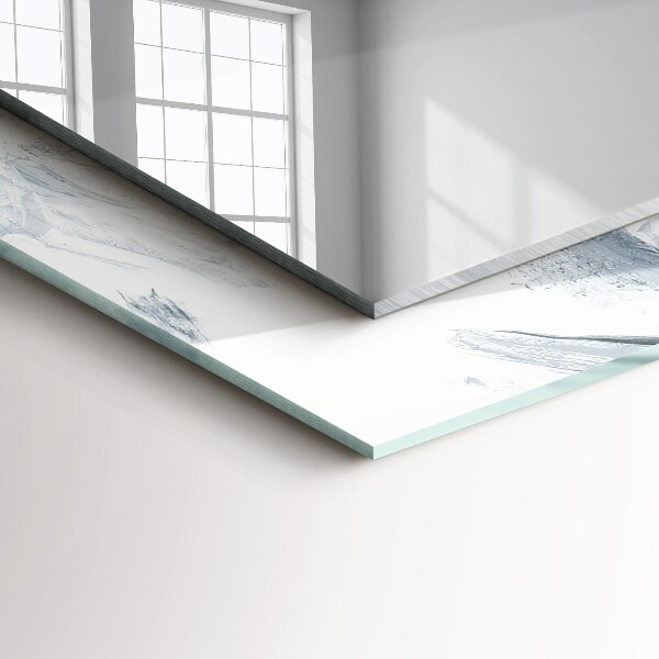 Ozdobné zrkadlo Kompozice abstraktní malby