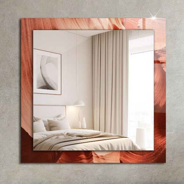 Ozdobné zrkadlo Pouštní kaňonová skála