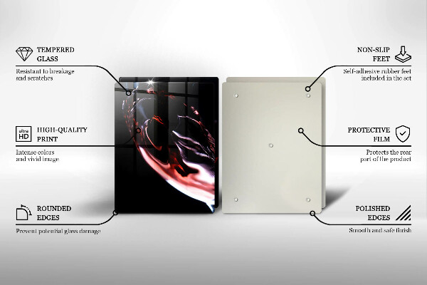 Skleněná deska za sporák Sklenka červeného vína