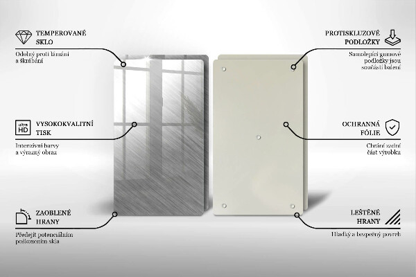 Skleněná deska za sporák Kovové textury pozadí