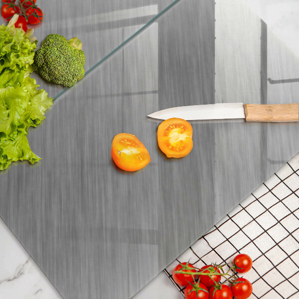 Skleněná deska za sporák Kovové textury pozadí