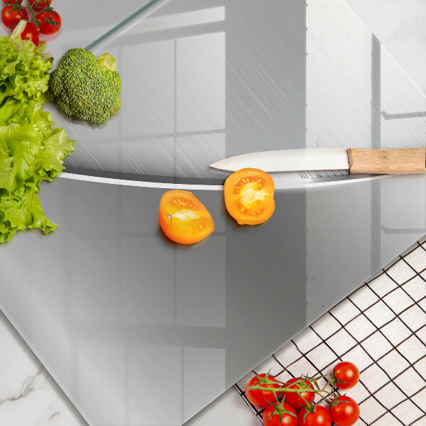 Skleněná deska za sporák Kovové tvary