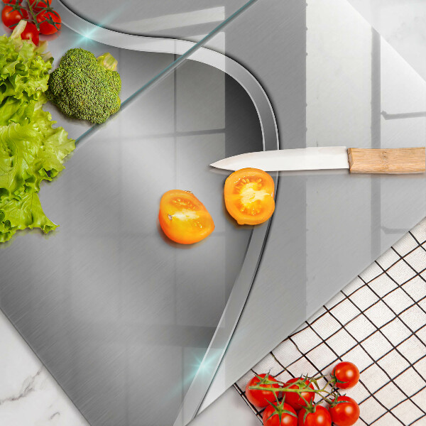 Sklo za varnou desku Kovová abstrakce