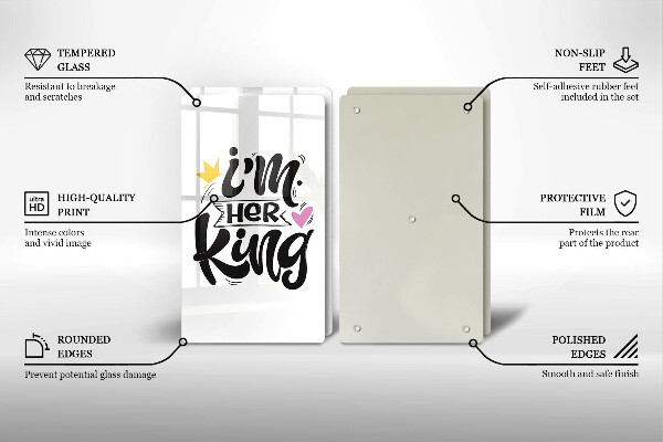 Deska za sporák Nápis věta