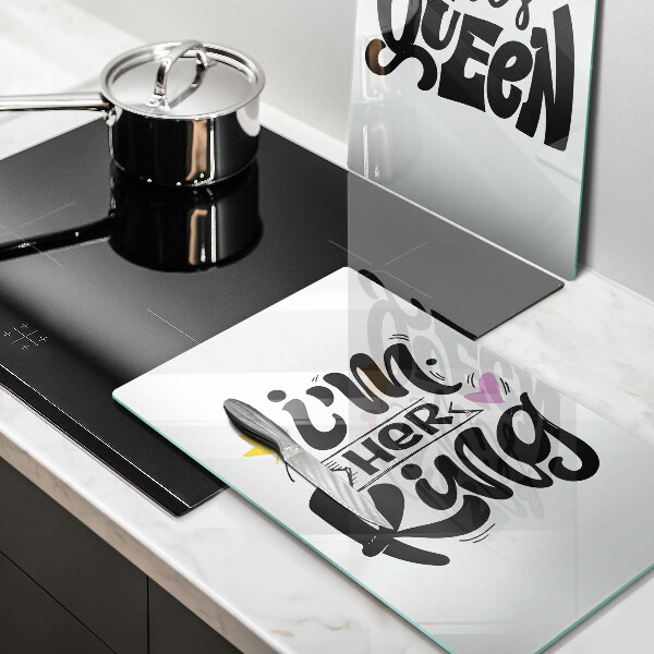 Deska za sporák Nápis věta