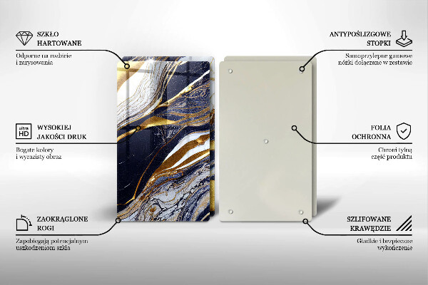 Deska za sporák Barevná abstrakce