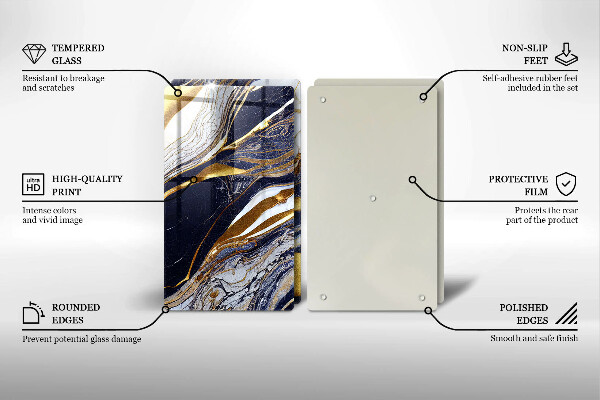 Deska za sporák Barevná abstrakce