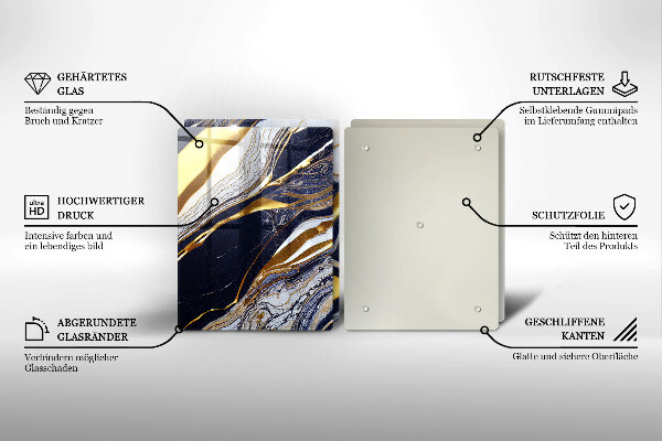 Deska za sporák Barevná abstrakce