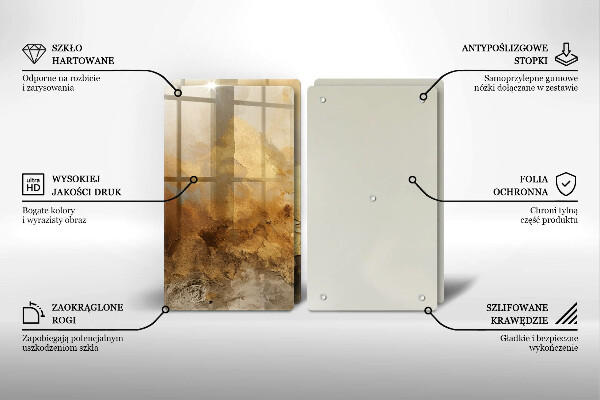 Deska za sporák Bohatá textura