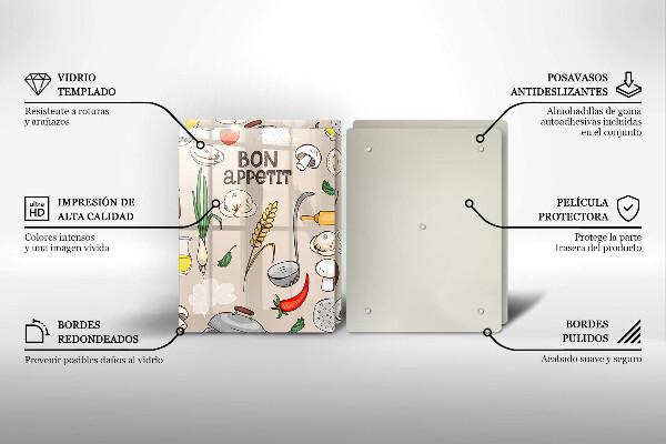 Skleněná deska za sporák Ilustrace kuchyně