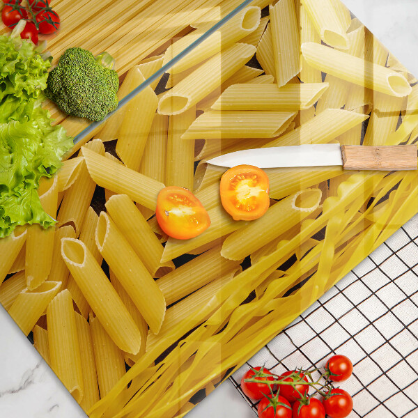 Skleněná deska za sporák Těstoviny