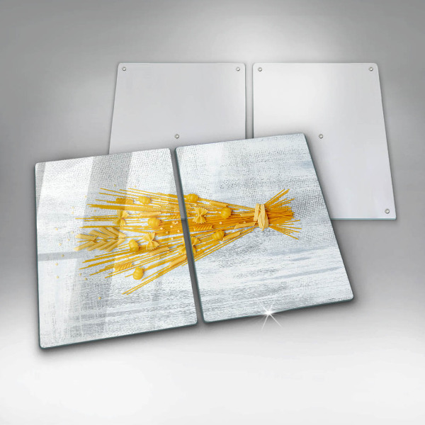 Skleněná deska za sporák Těstoviny