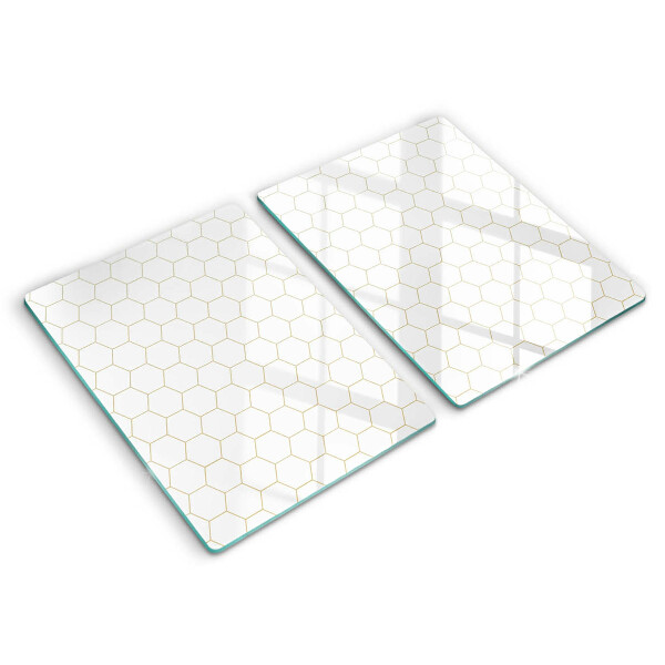 Skleněná deska za sporák Abstraktní vzory