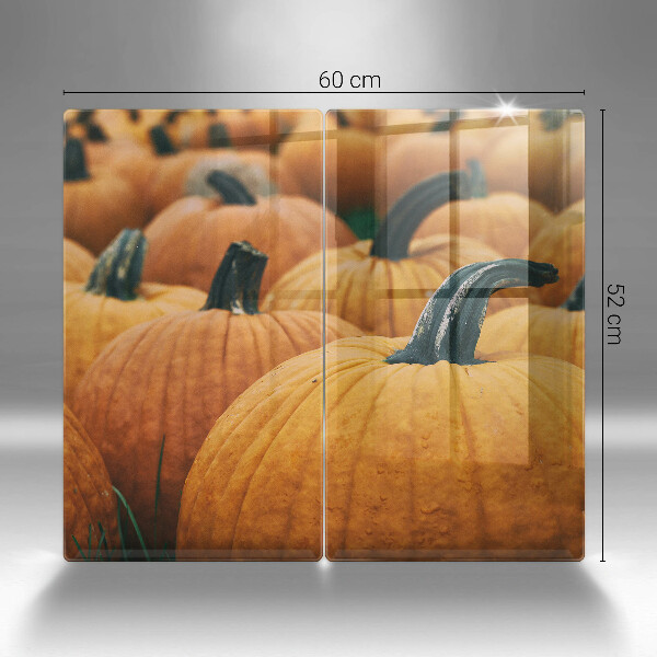 Skleněná deska za sporák Dýně